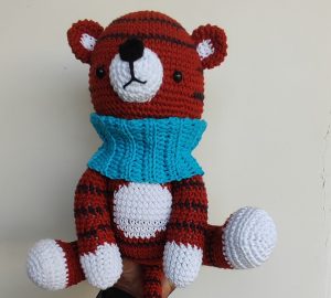 Crochet Amigurumi tiger