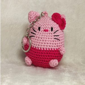 Kitty Key Chain Crochet