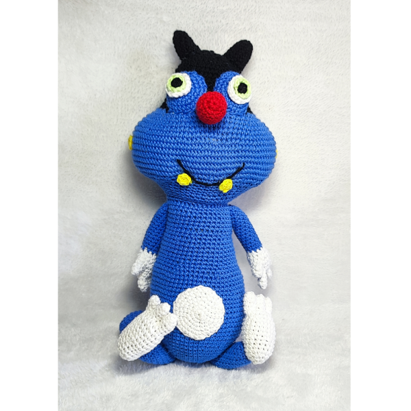 Hand made crochet oggy